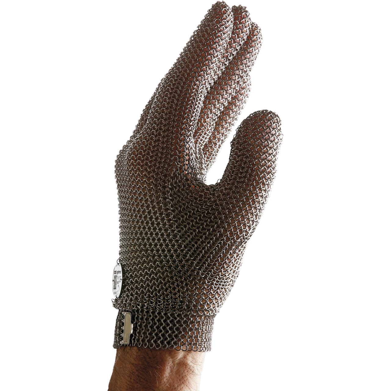 Stechschutzhandschuh Gr. 4/XL 5 Finger beidseitig orange